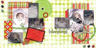 Custom Scrapbooks sample page